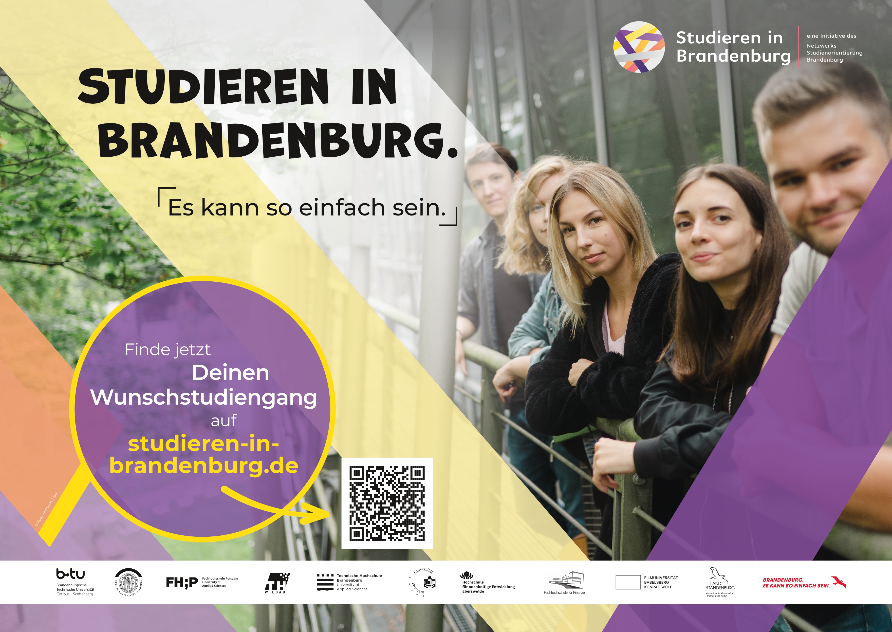 Studienorientierungsportal „Studieren in Brandenburg“ realisiert mit innovativen Tools den einfachen Weg ins Studium 