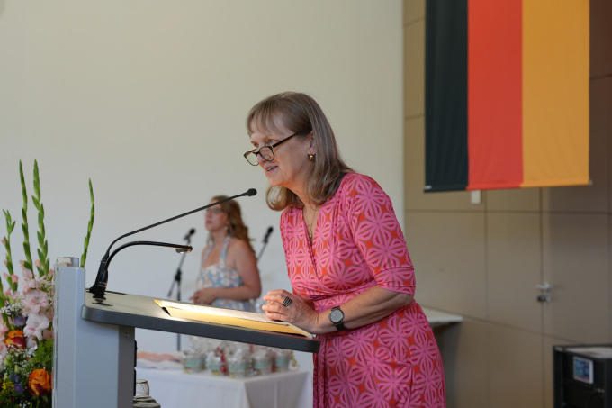Ansprache der ständigen Vertreterin der Leitung der Landesfinanzschule, Susanne Bittighöfer