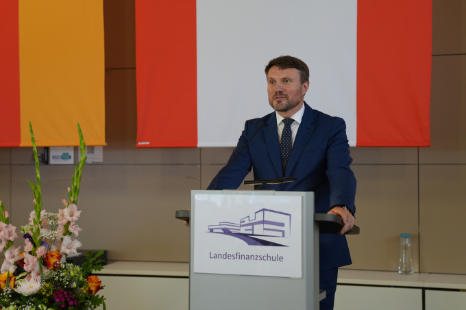 Ansprache des Brandenburger Finanzministers, Daniel Keller