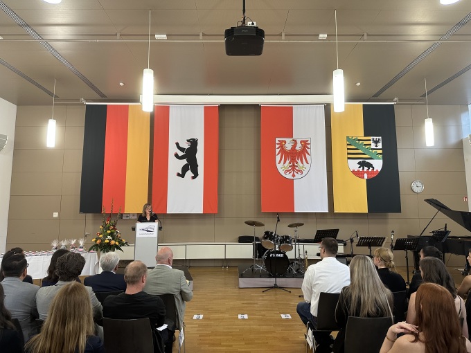 Ansprache der stellv. Leiterin der LFS, Susanne Bittighöfer