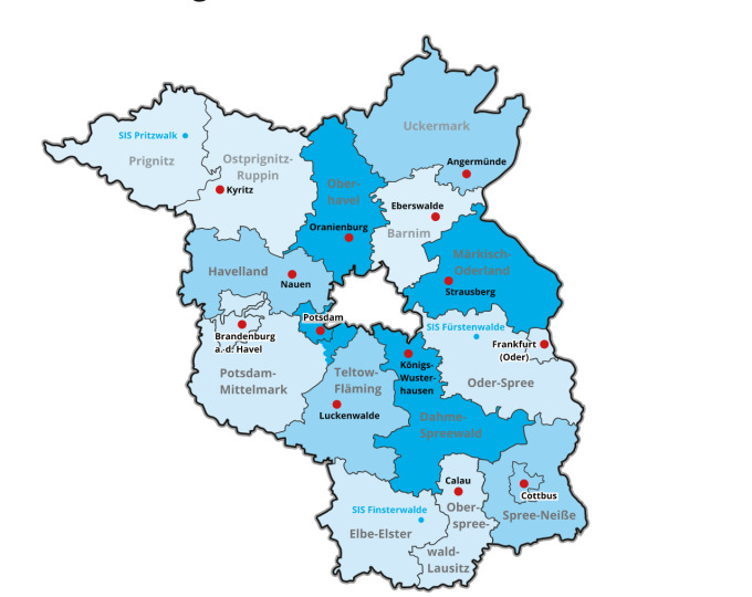 Brandenburgs Finanzämter