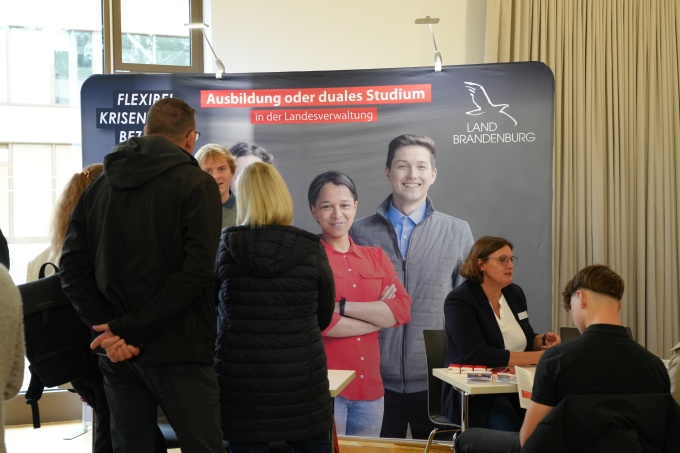 Stand des Ministerium des Innern und für Kommunales