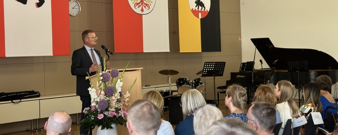 Festansprache des Staatssekretärs für Finanzen des Landes Berlin, Wolfgang Schyrocki