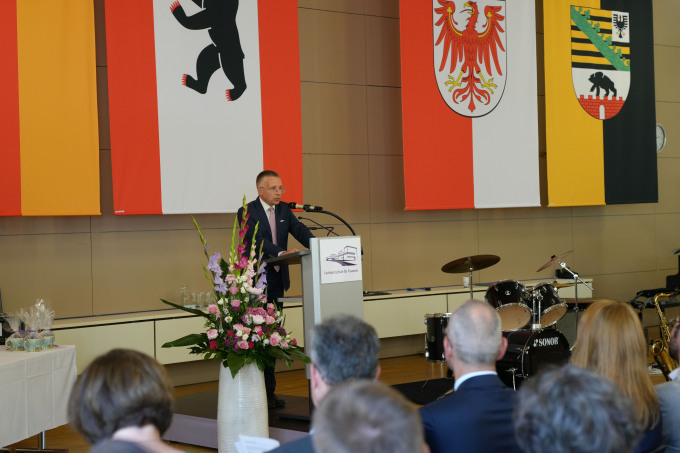 Festrede des Brandenburger Finanzstaatssekretärs Frank Stolper